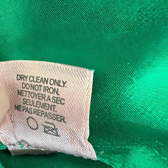 Calypso St. Barth XS Green 100% Silk Sleeveless Mini Dress Boho A-Line Chic - Picture 8 of 11